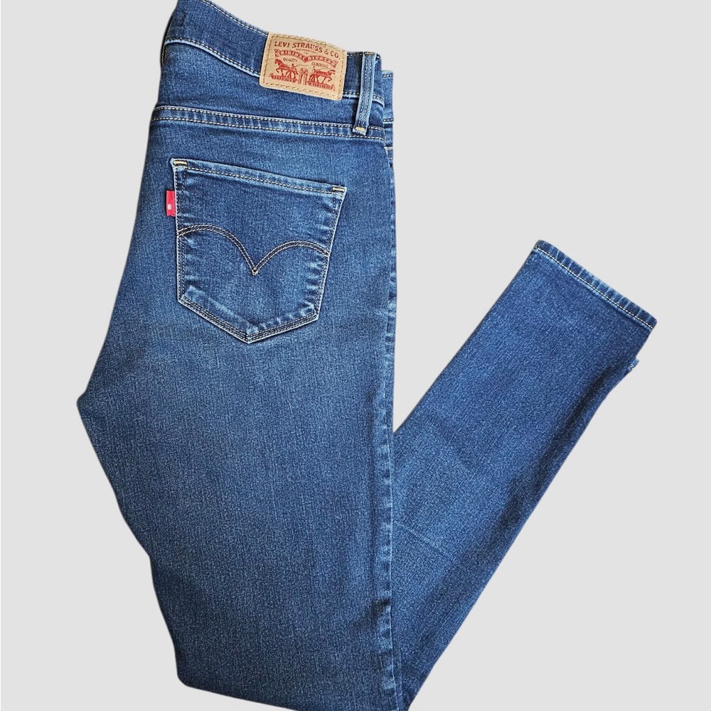 Levi’s 311 Shaping Skinny Jeans Women’s Size 27 Mid Rise Stretch Dark Wash Denim